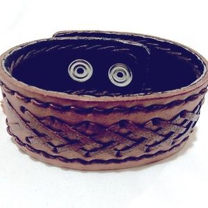 FREE with purchase. Leather bracelet